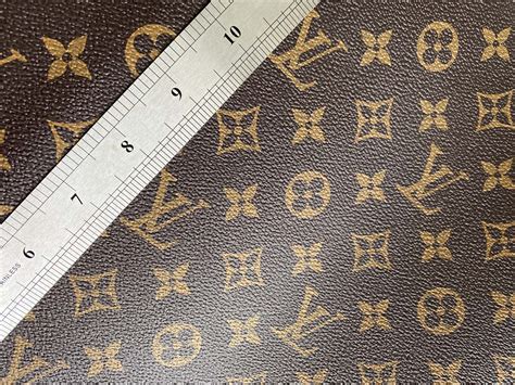 louis vuitton leather material